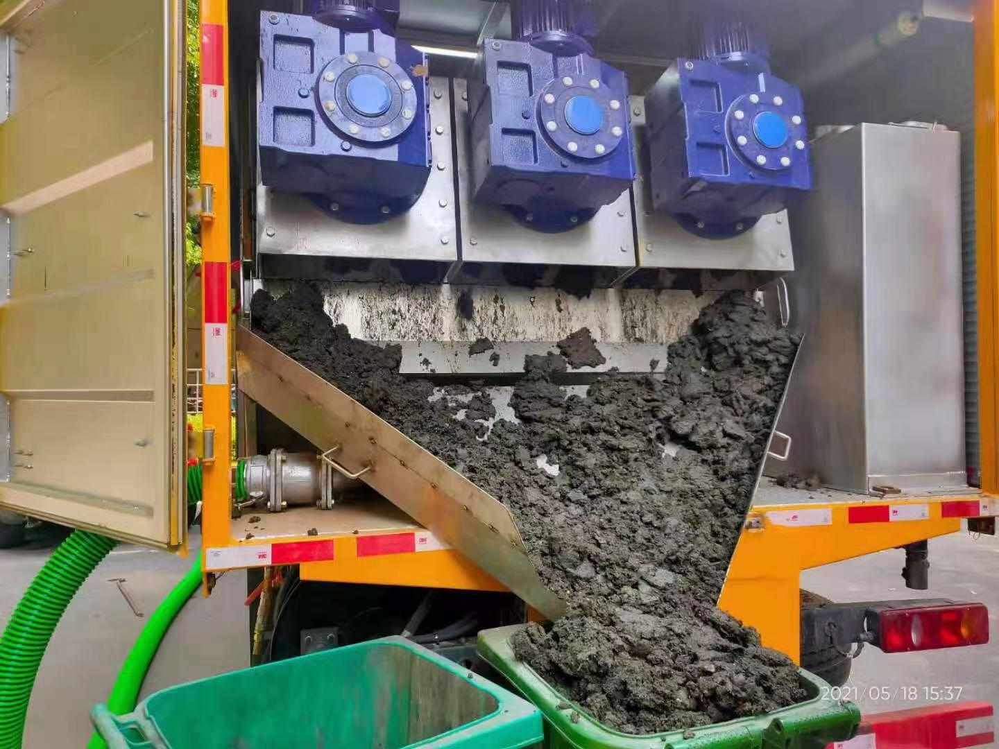 鲅鱼圈化粪池清掏城市维护站-泥浆净化干湿分离处理